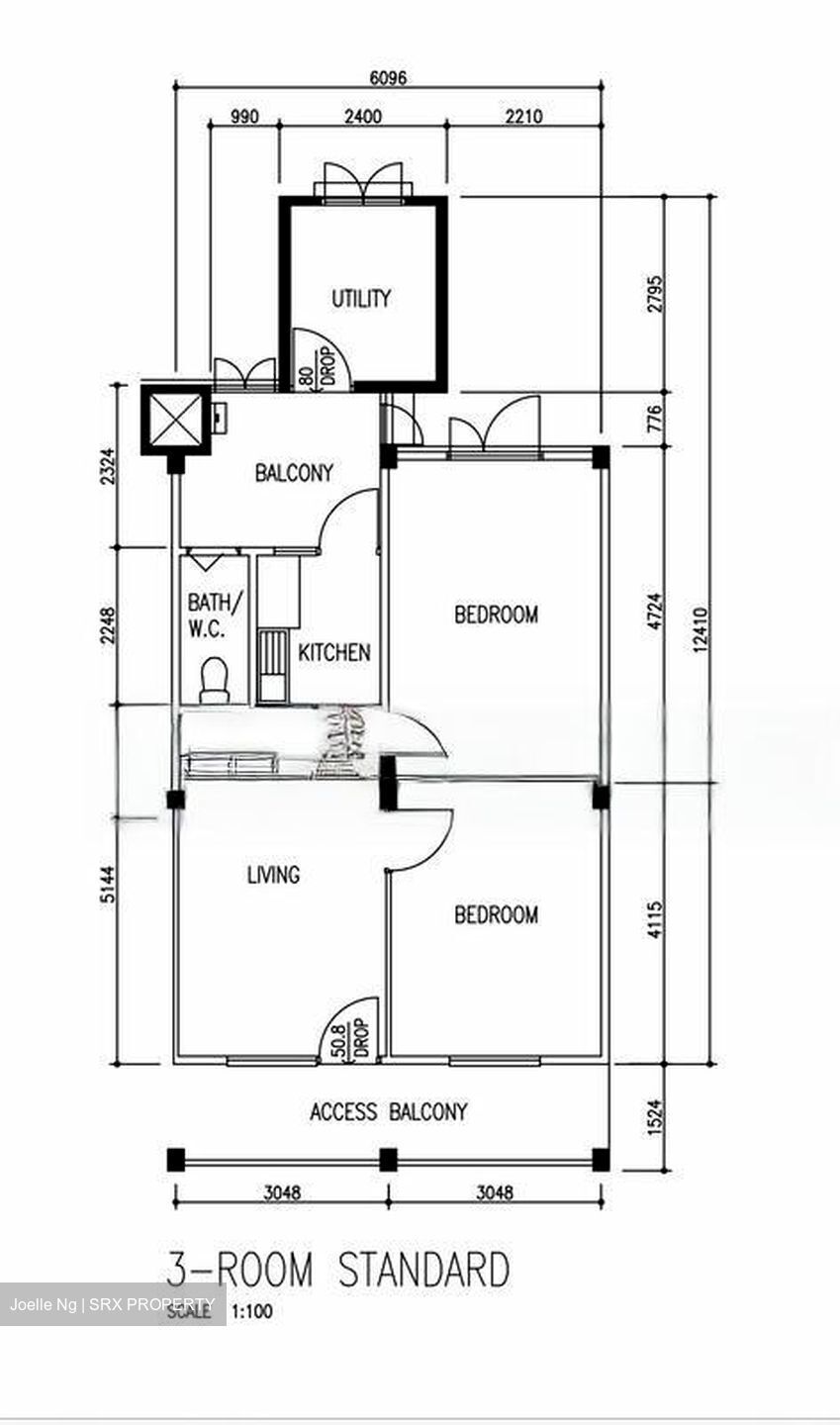 Blk 92 Commonwealth Drive (Queenstown), HDB 3 Rooms #481297901